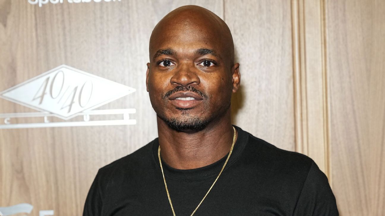 Adrian Peterson must hand over assets to pay off  million in debt