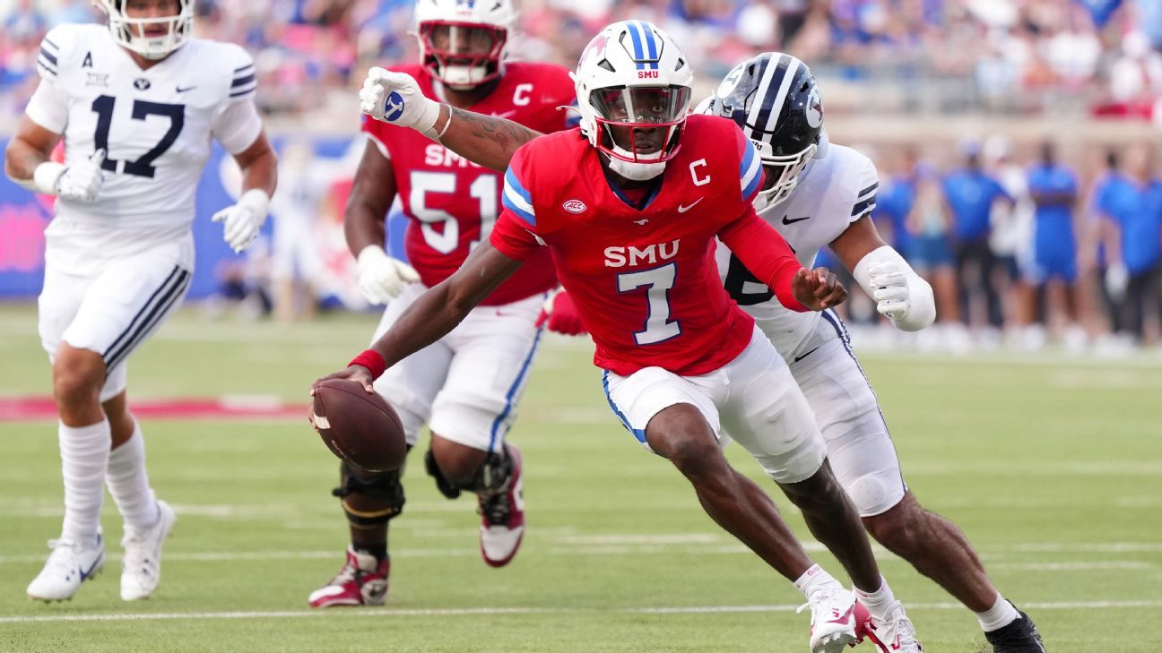 SMU to start QB Jennings after Stone struggles