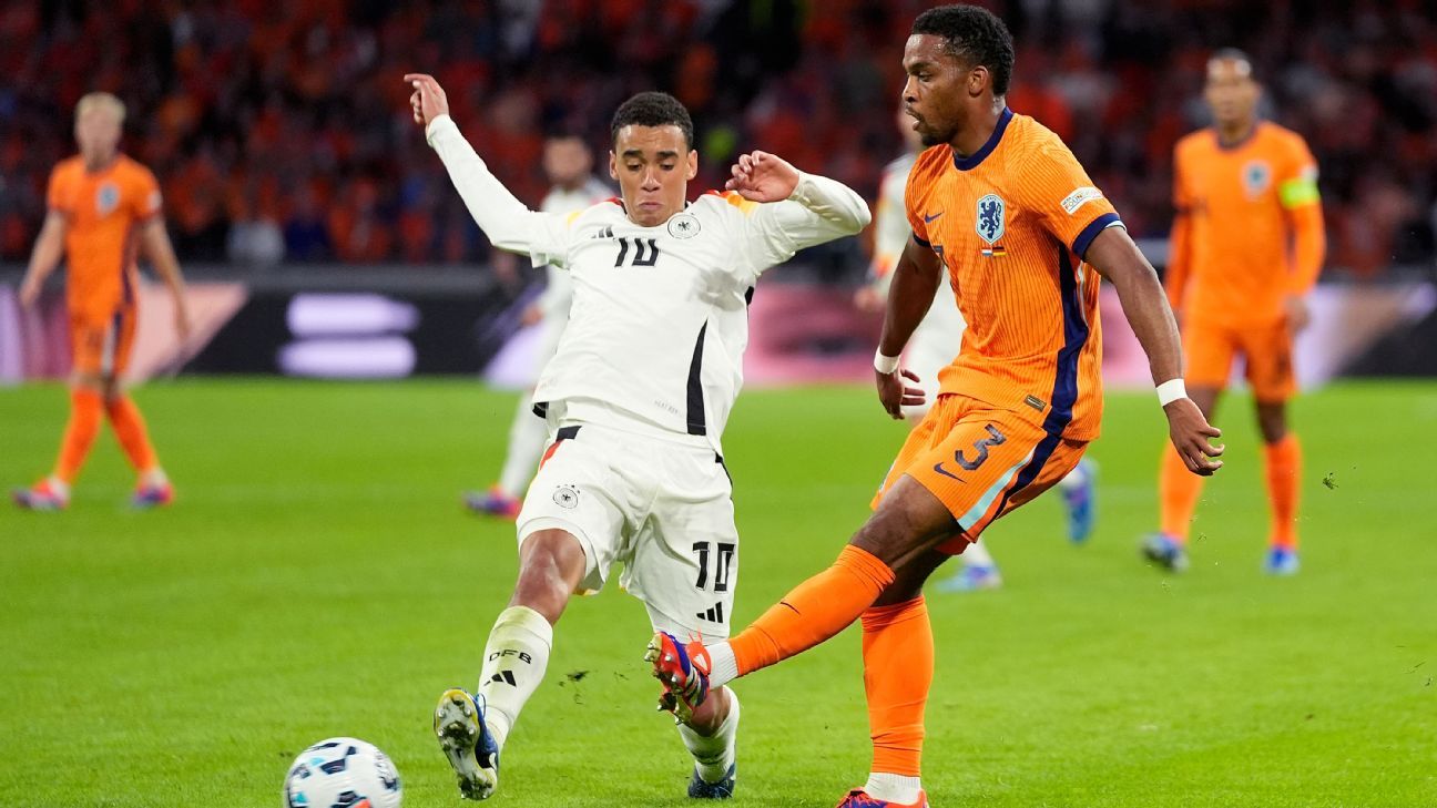 The Netherlands and Germany drew 2-2 in a Nations League match