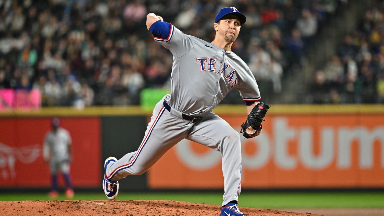 Rangers player Jacob deGrom returns strong in his first start since 2023