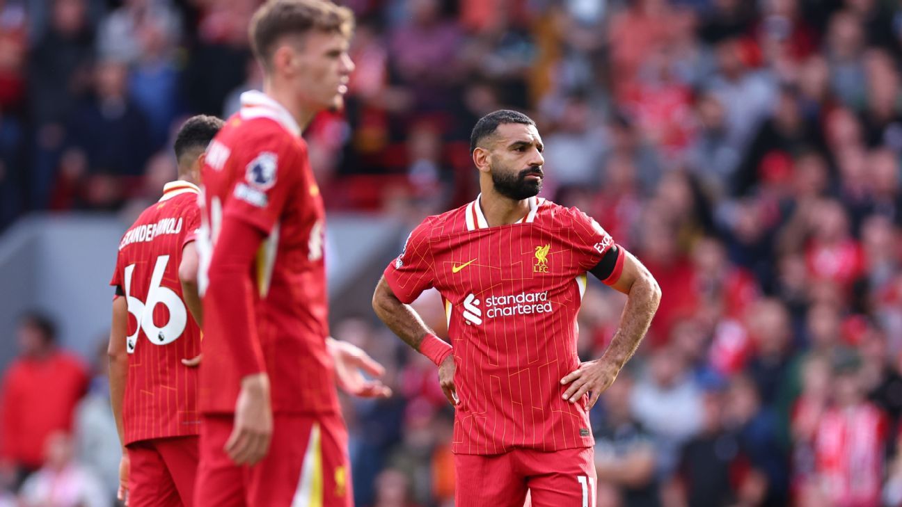 Calificaciones del Liverpool: Salah y Alexander-Arnold 4/10 en la derrota ante el Forest