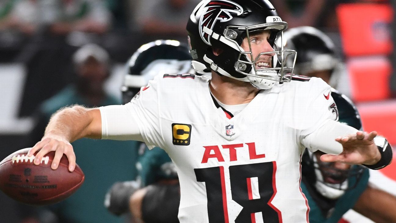 Kirk Cousins ​​and Atlanta Falcons defeat Philadelphia Eagles