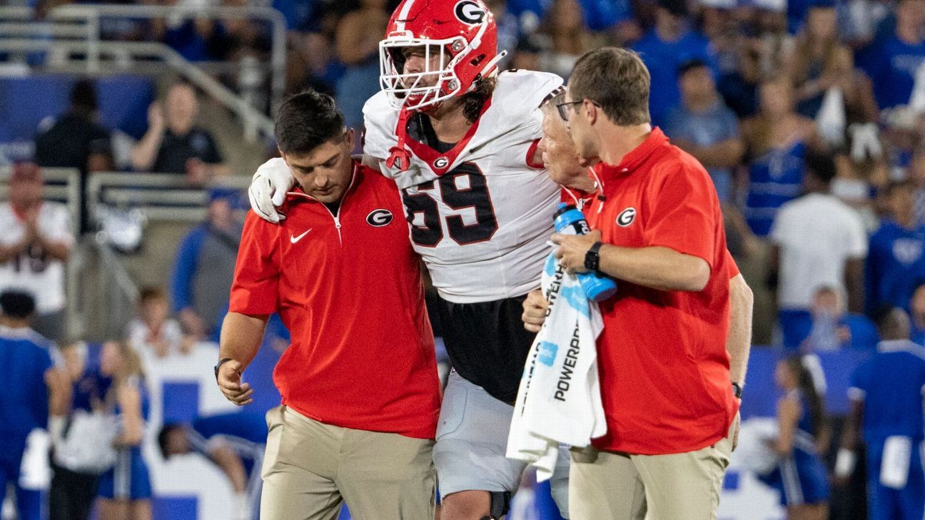 UGA's Ratledge out after TightRope ankle surgery