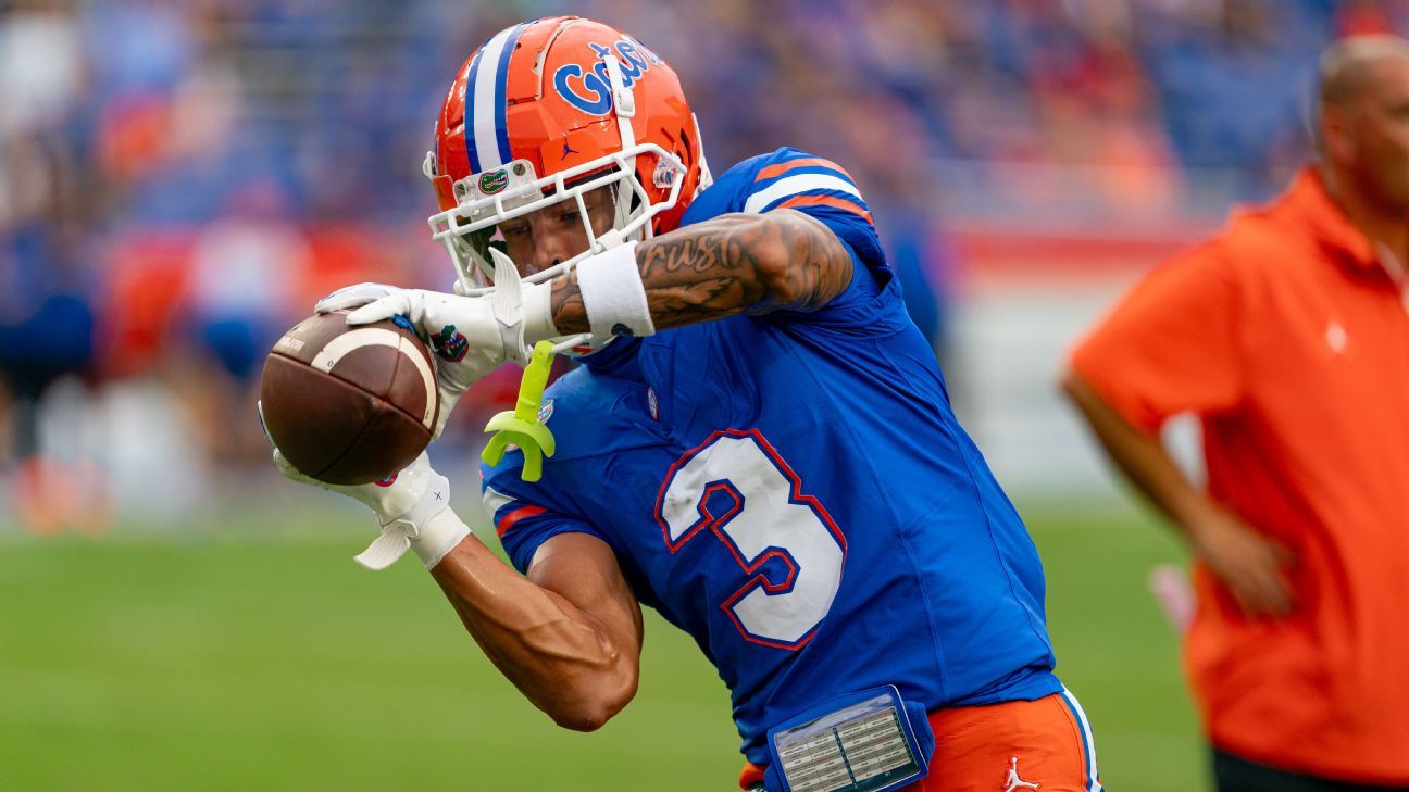 Gators rule out WR Wilson, CB Marshall vs. UGA