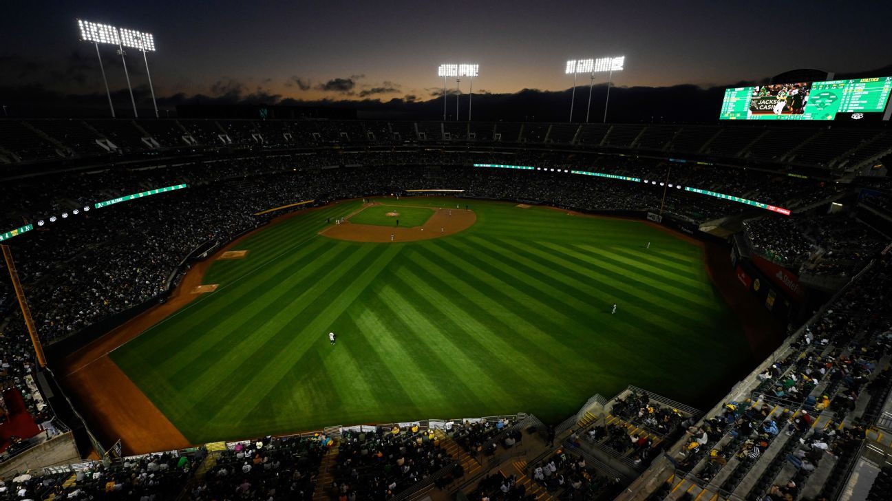 What is the oldest MLB stadium? Where the Colosseum lands