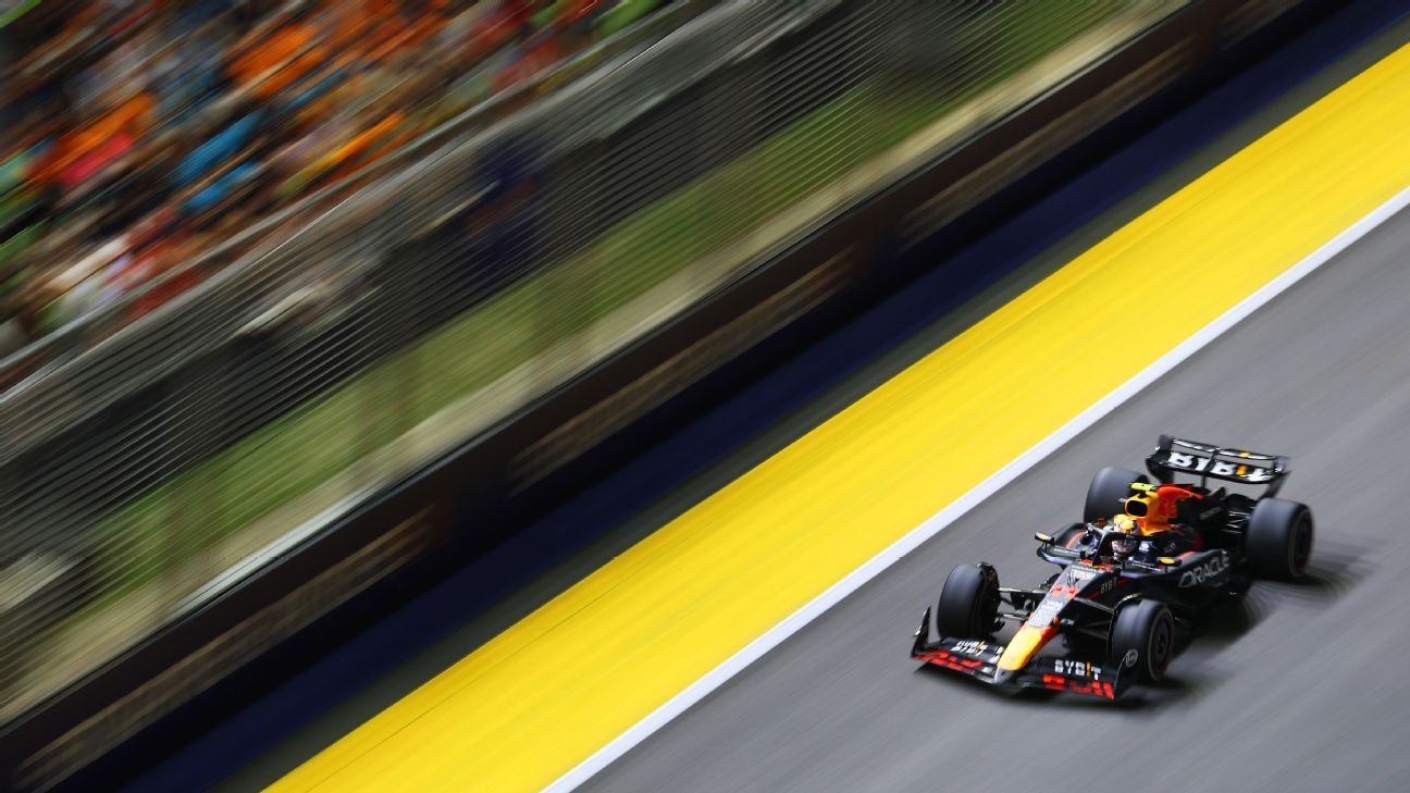 Checo Perez frustrated by the result in Singapore