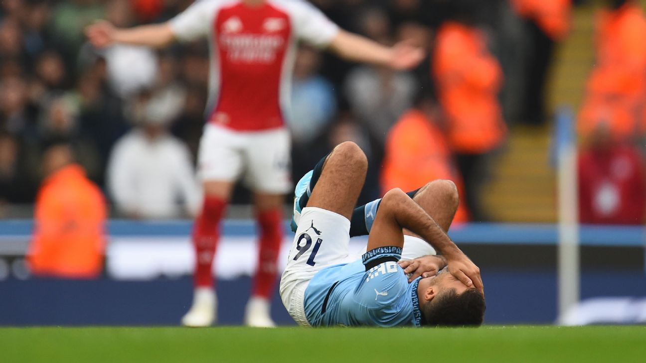 Rodri’s injury makes things much more complicated for Manchester City