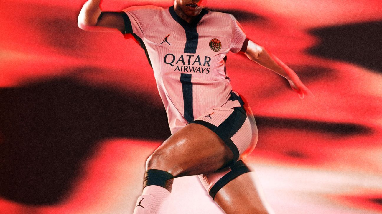 PSG reveal new Jordan third kit inspired by Edith Piaf