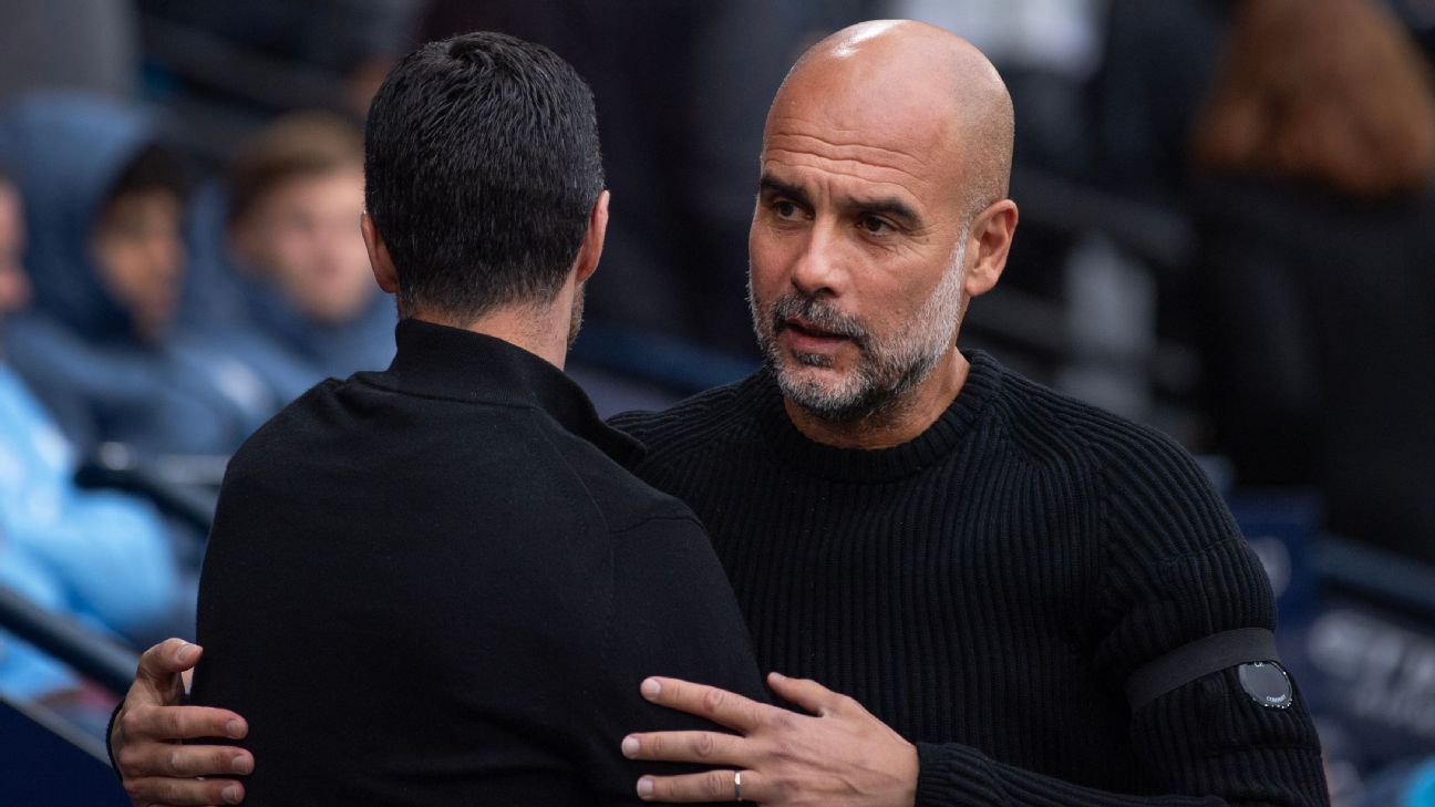 Man City's Guardiola: Arsenal's Arteta must explain insider information claim