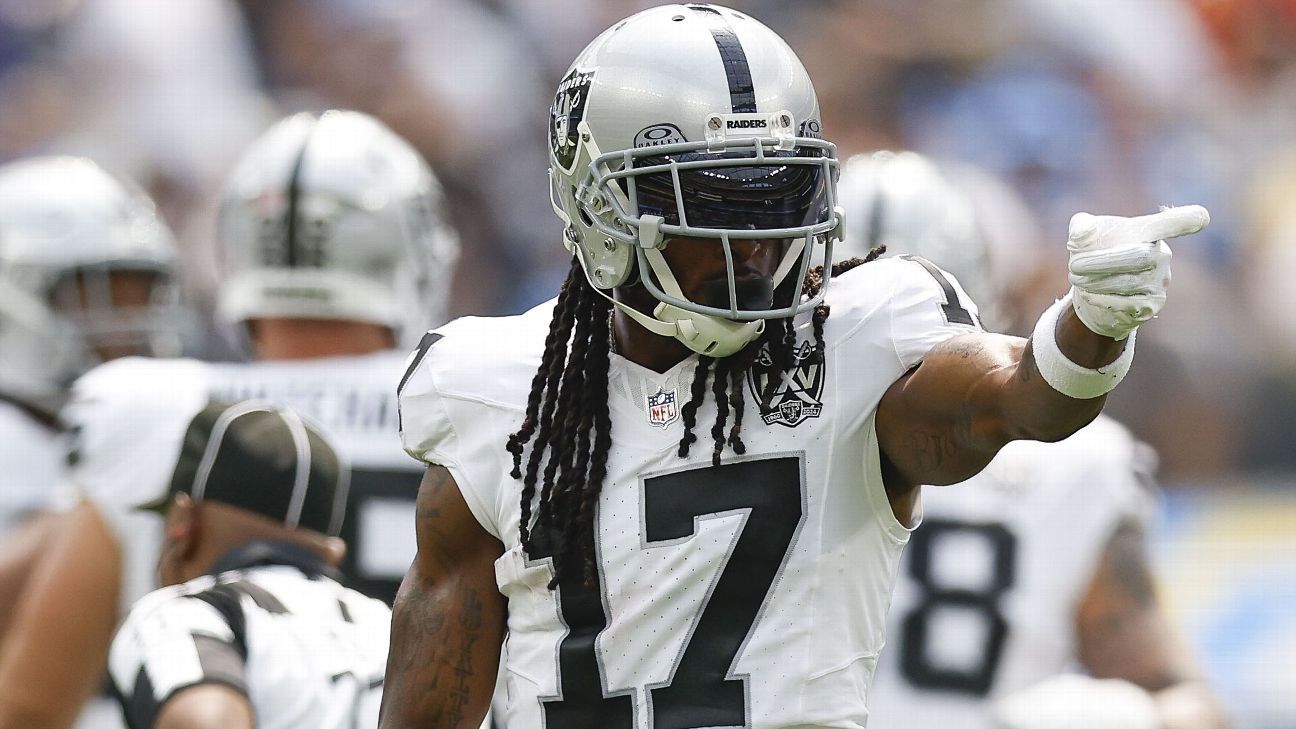 Fuentes: Los Raiders podrían optar en contra del intercambio de Davante Adams