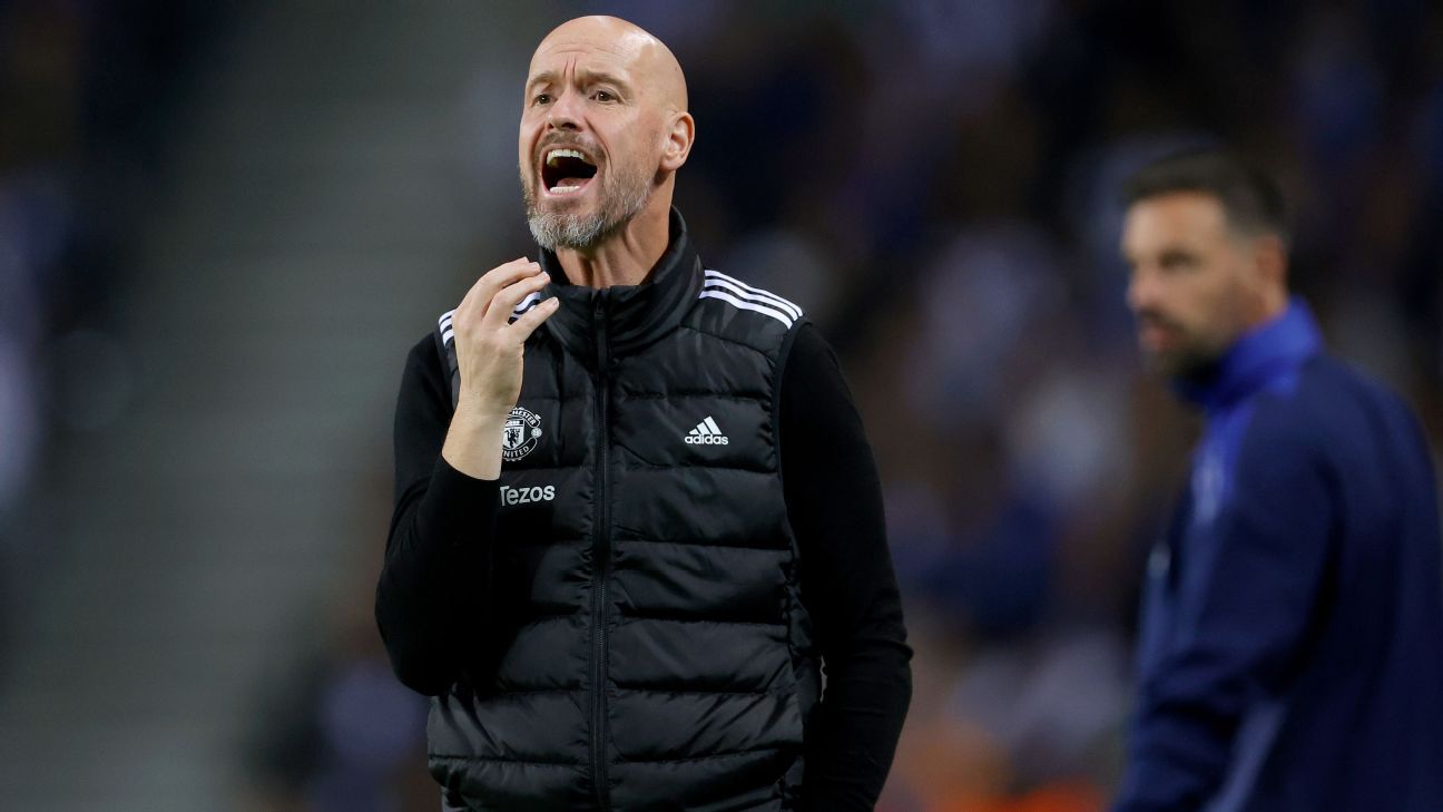 Ten Hag: Man United players ‘switched off’ to destroy Porto lead