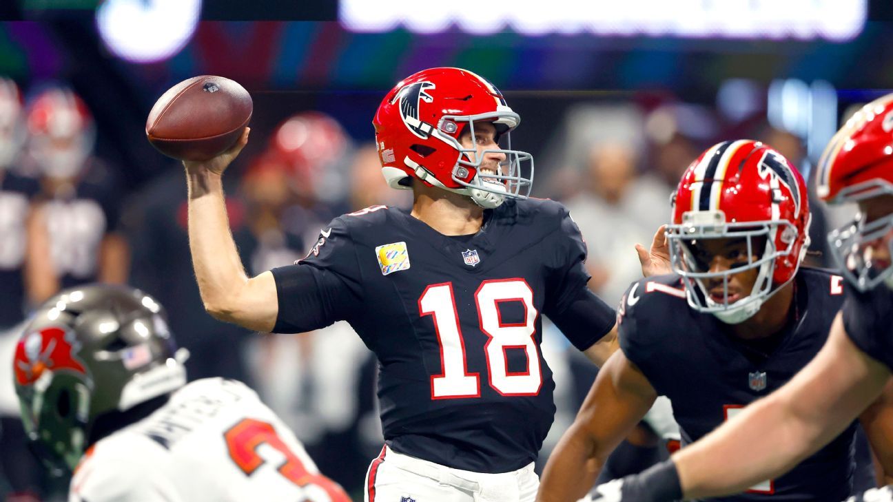 Kirk Cousins ​​supera las 500 yardas aéreas y lleva a los Falcons a superar a los Bucs