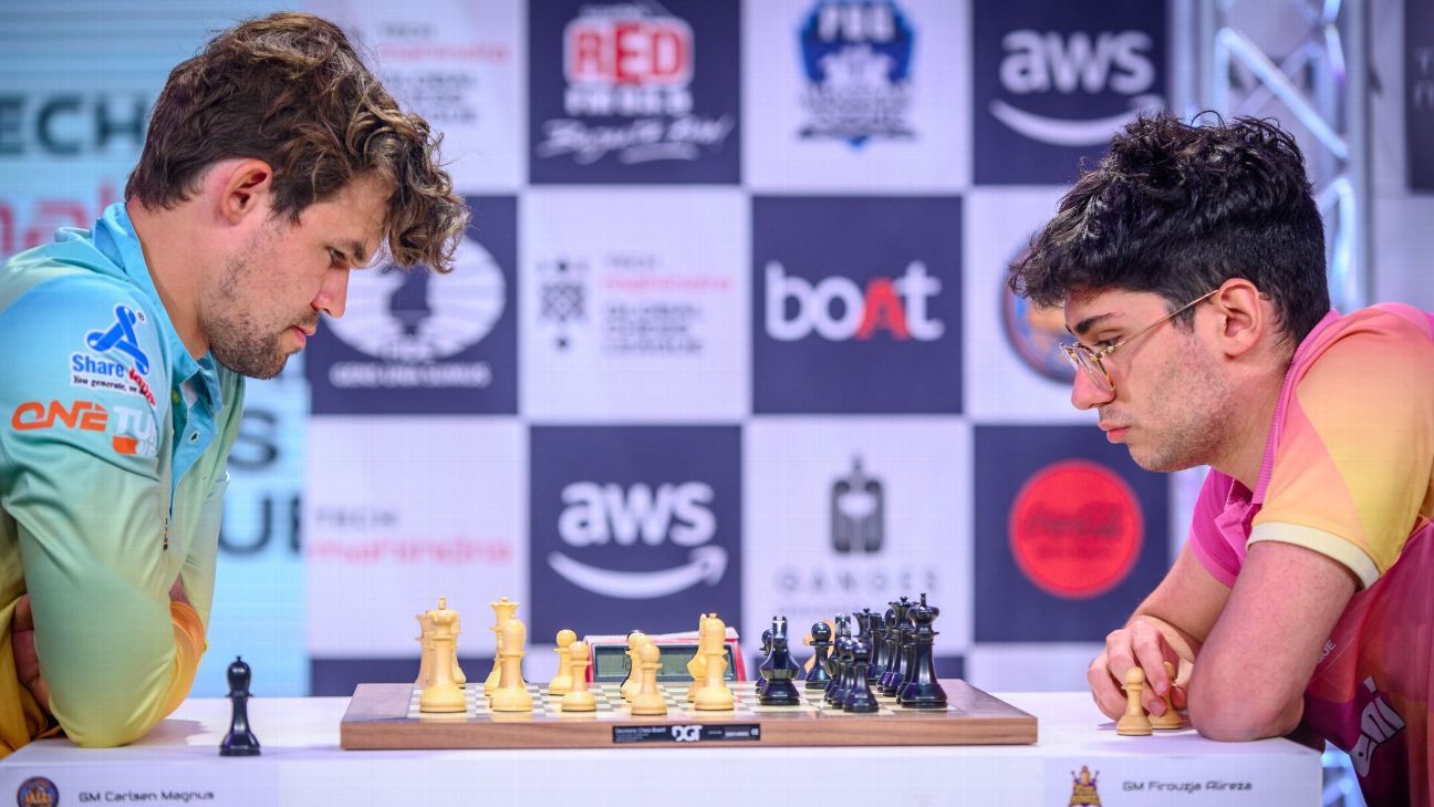 Global Chess League: Carlsen beaten by the clock; Anand, Pragg go down on Day 2