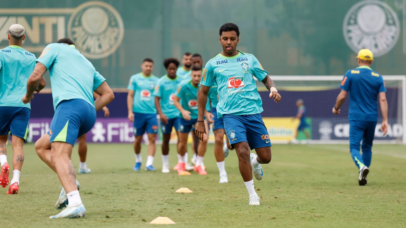 Rodrygo elogia estrutura do Palmeiras como uma das melhores do Brasil