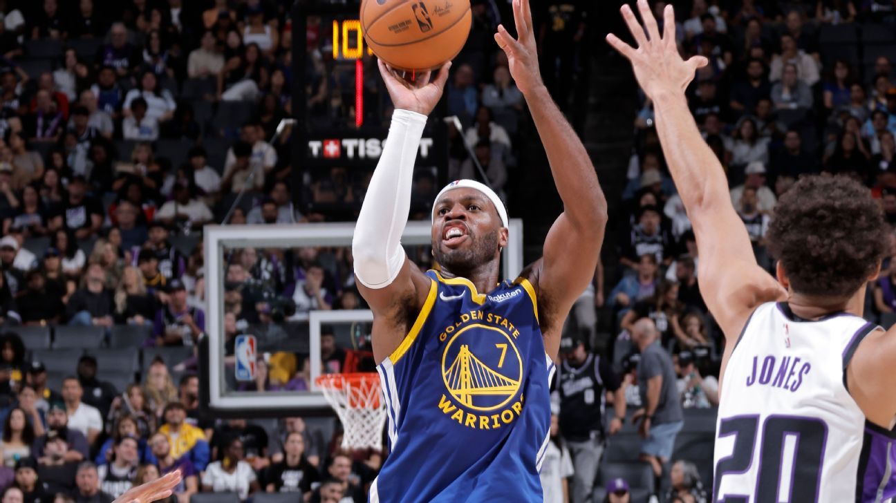 The Warriors made a splash with 28 3-pointers in the preseason win