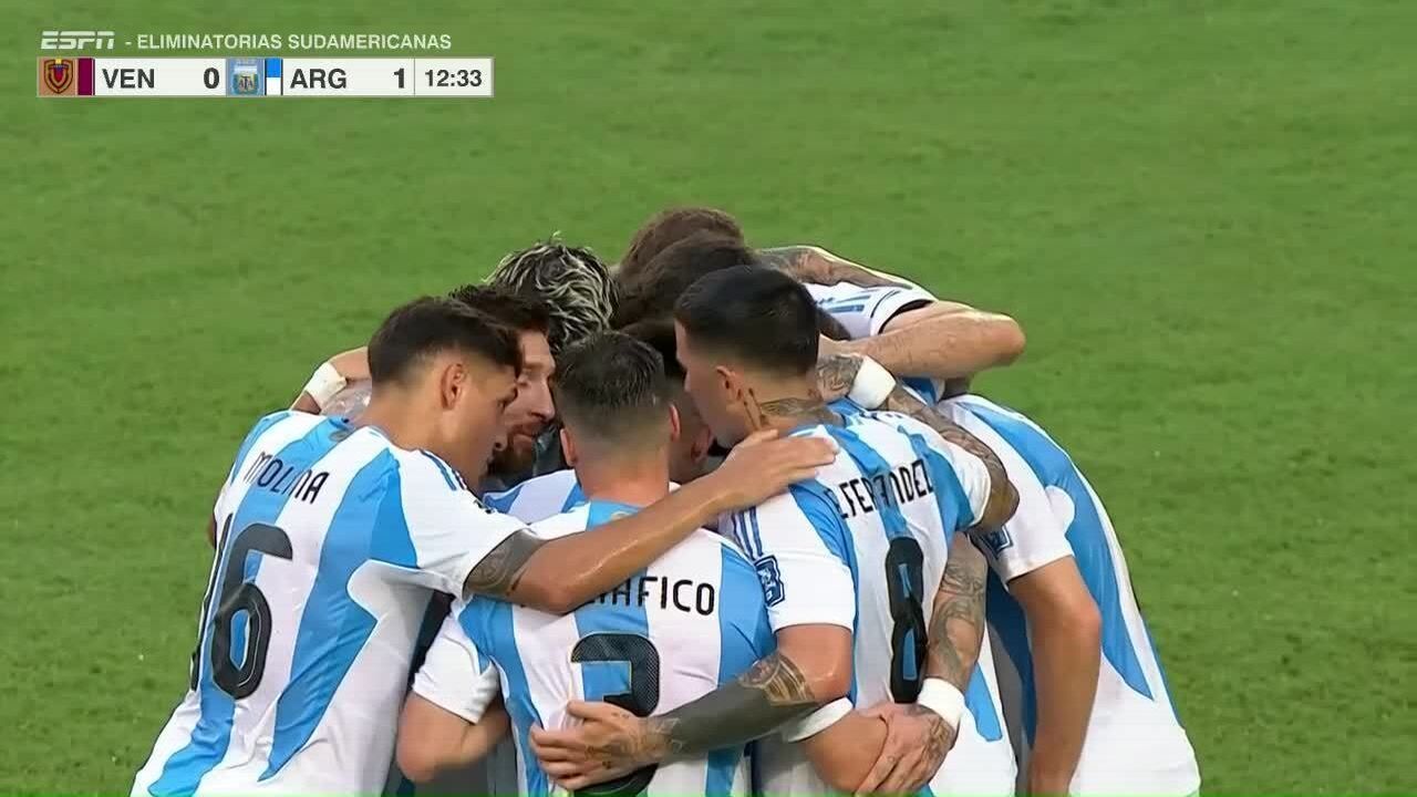 Otamendi adelantó to Argentina before Venezuela and Maturín