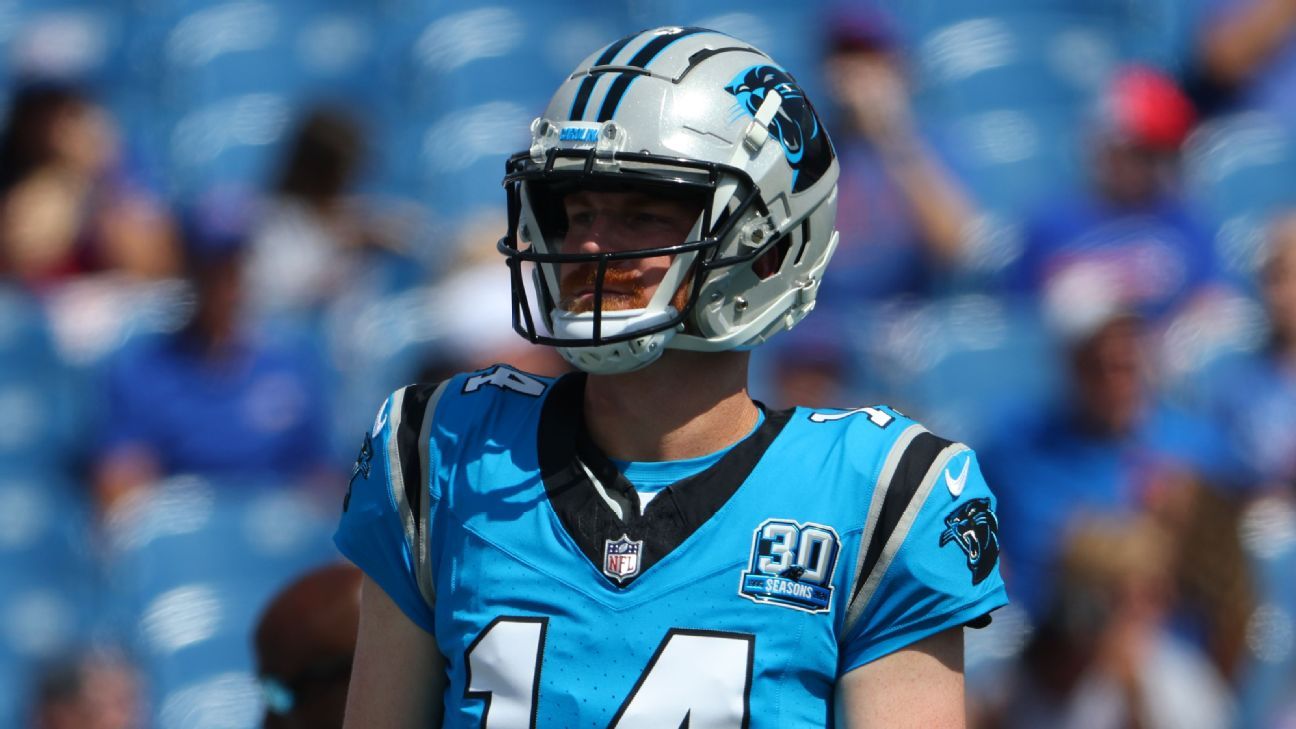 Panthers quarterback Andy Dalton involved in car accident