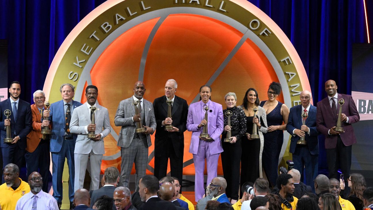 Top moments from the 2024 Basketball Hall of Fame ceremony ESPN