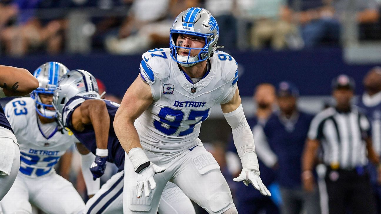 Sources – Aidan Hutchinson espère revenir si les Lions participent au Super Bowl