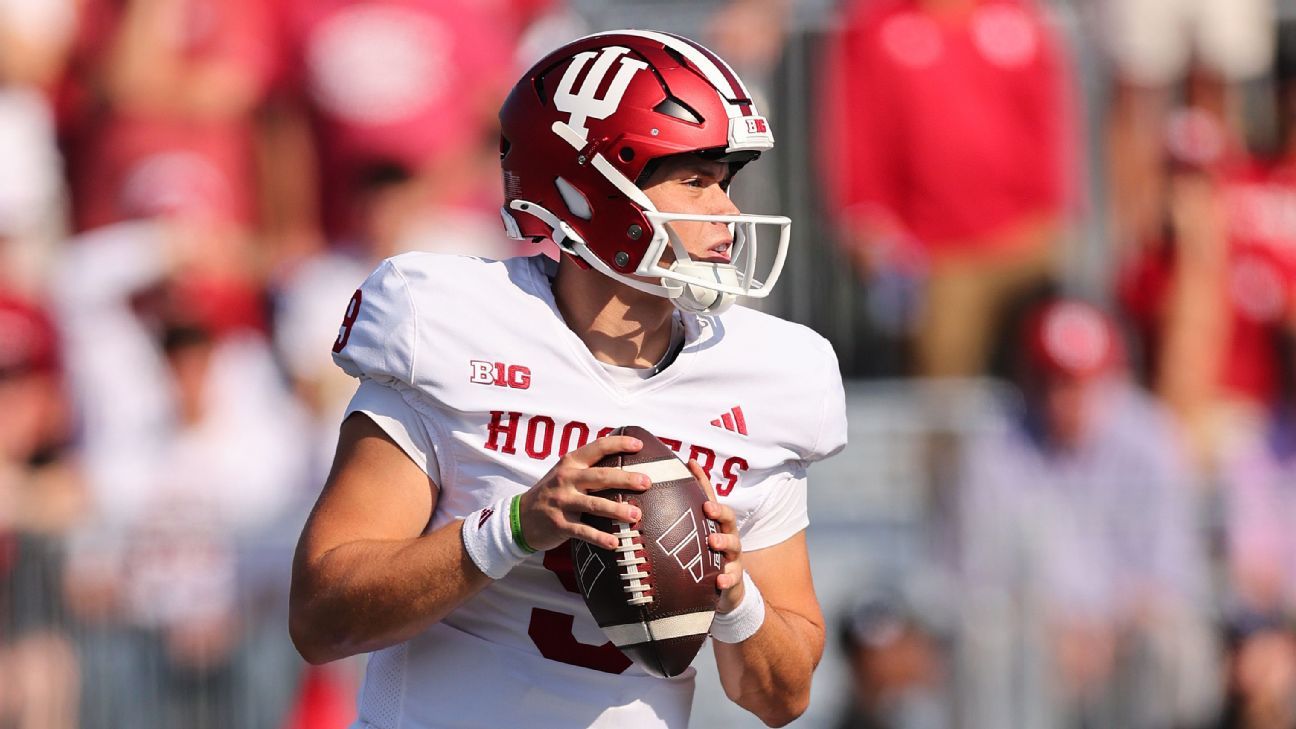 Indiana QB Rourke (thumb) ruled out indefinitely