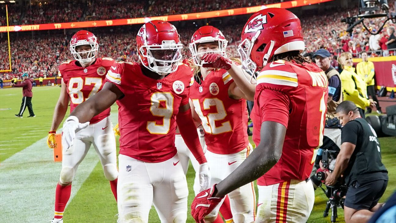 Chiefs WR JuJu Smith-Schuster, CB Jaylen Watson out vs. Raiders - ESPN