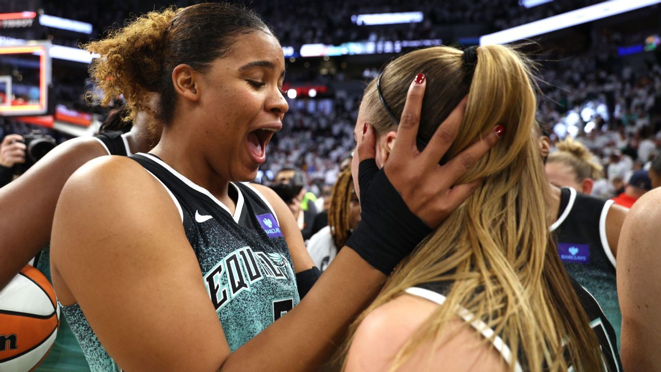 Un héroe improbable, un MVP da un paso al frente y un final frenético: cómo las Liberty consiguieron su primer título de la WNBA