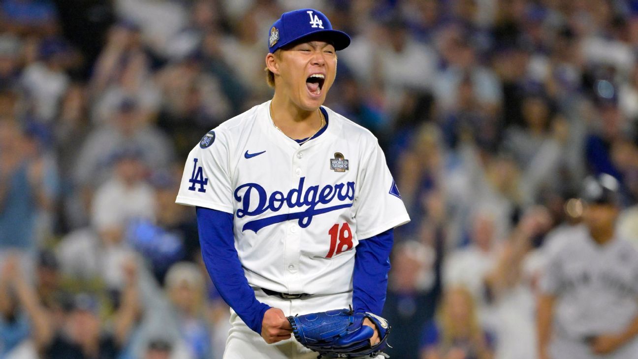 'Electric' Yamamoto delivers, puts Dodgers up 2-0