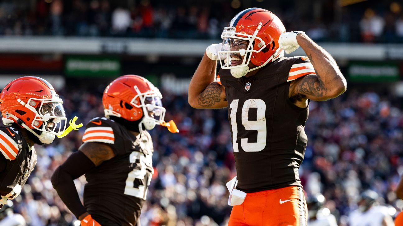 Browns WR Tillman to play; Shedeur back as QB2