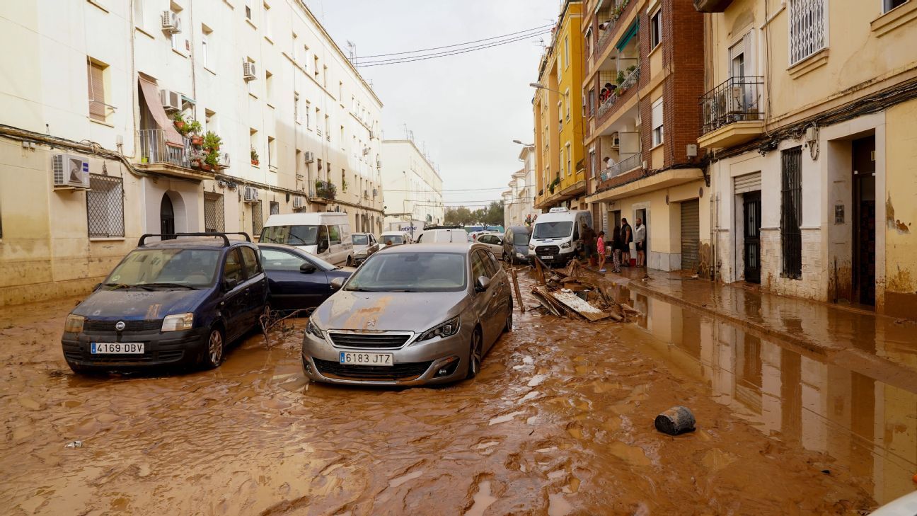 Valencia-Madrid postponed amid fatal flooding