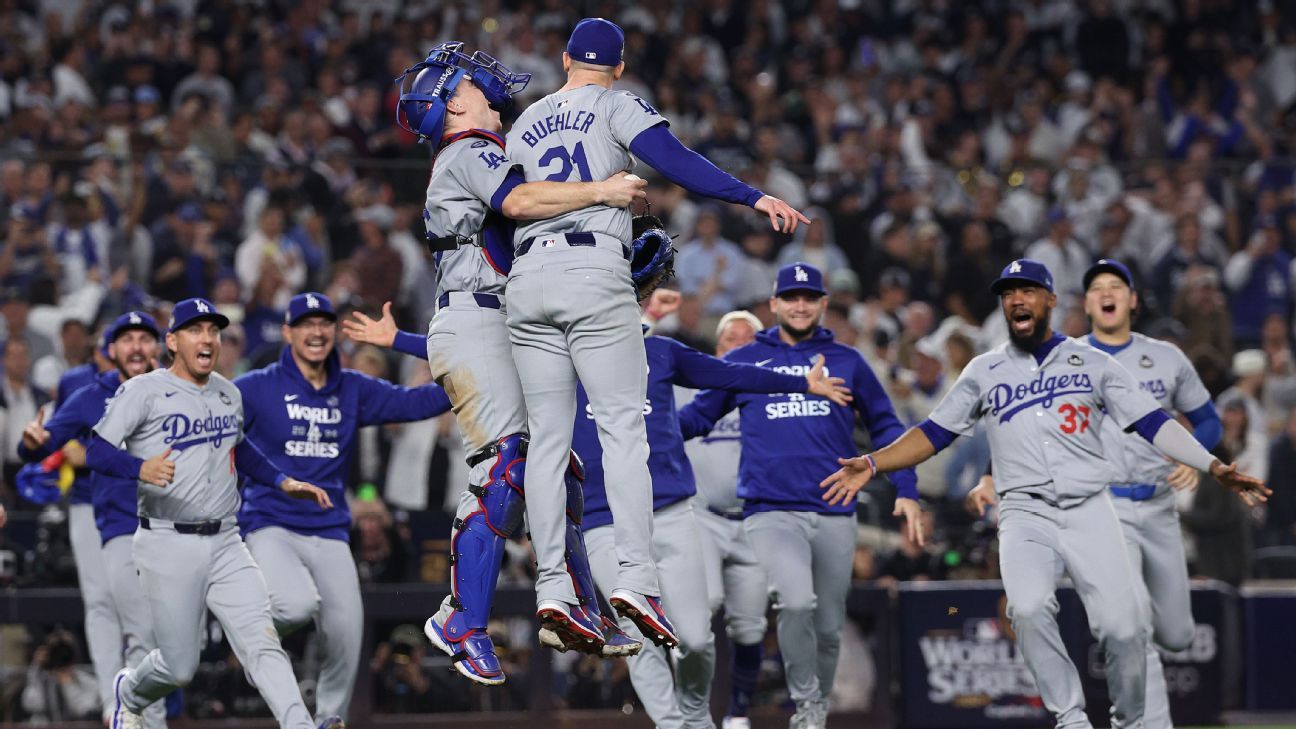 L.A. in five! The Dodgers -- from the stars to the supporting cast -- are World Series champs