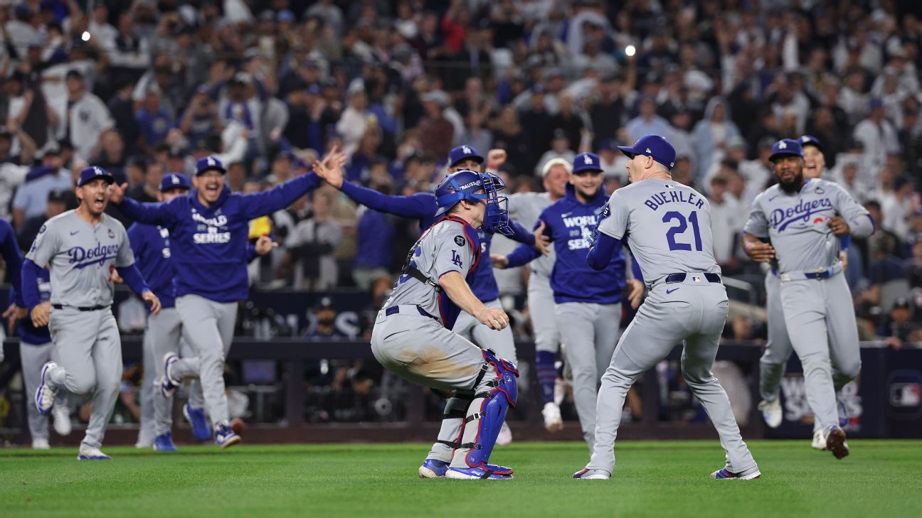 2025 World Series Odds Dodgers open as favorites to repeat ESPN