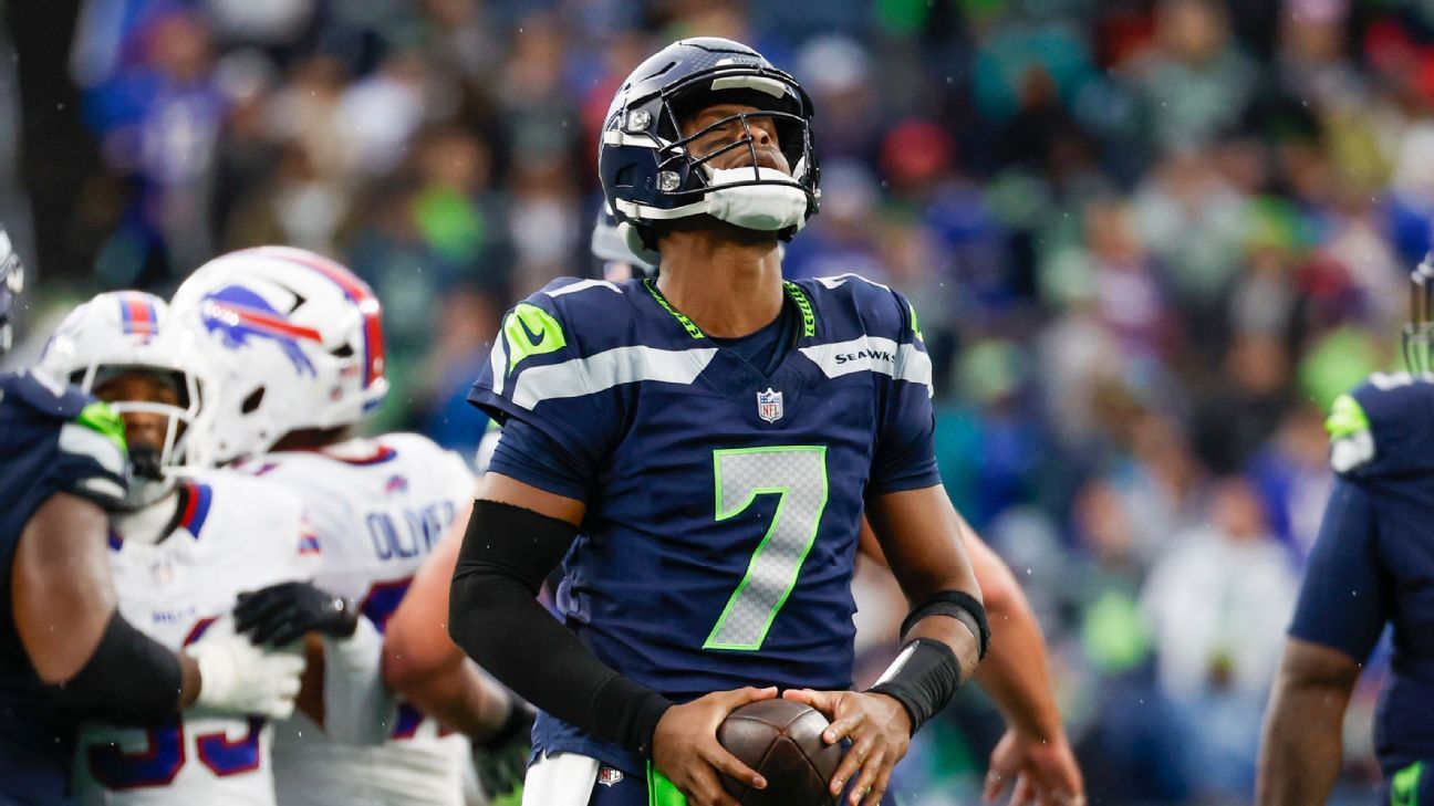 Seahawks' Geno Smith wants better 'poker face' after losing cool - ESPN