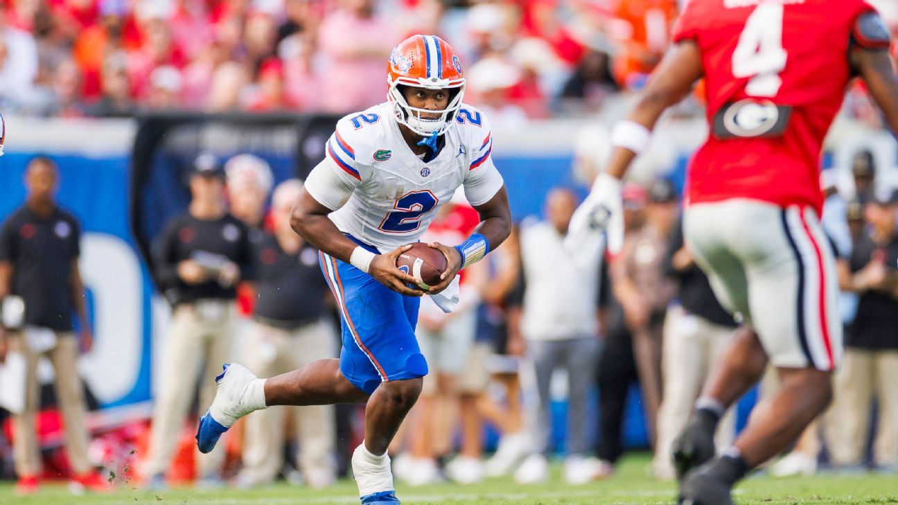 Gators' Lagway 'touch and go' to play vs. Horns