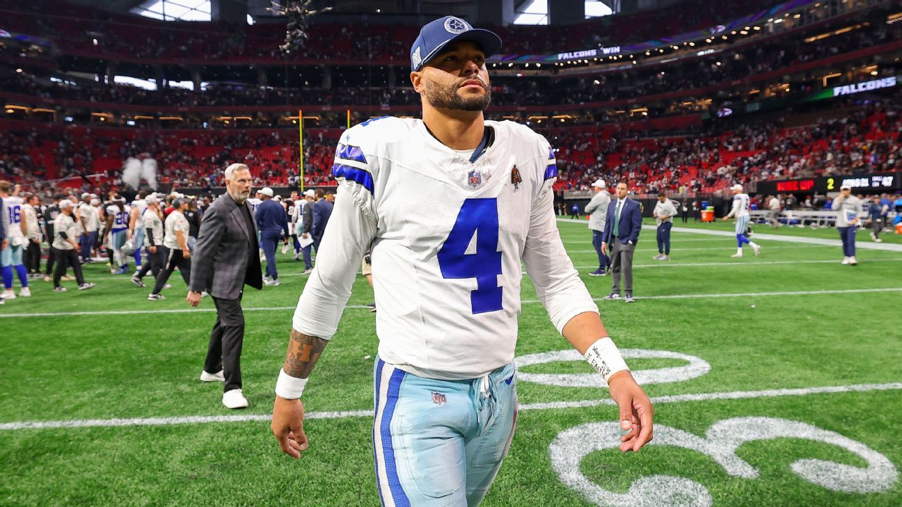 Dak Prescott did not enter Cowboys’ injured reserve