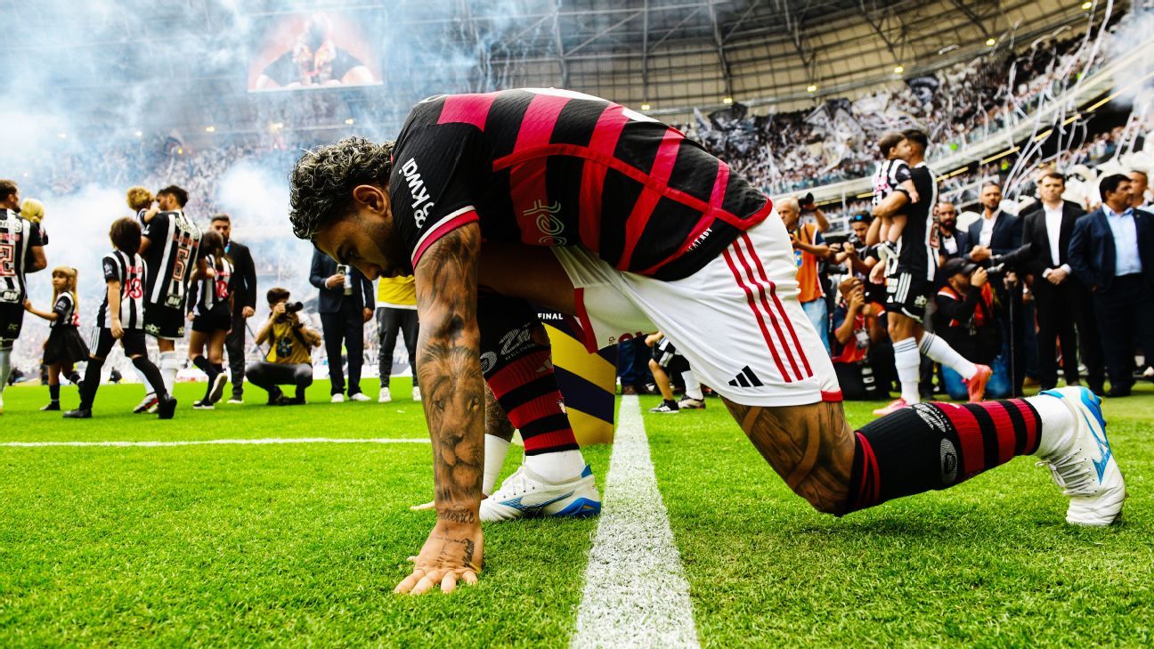 Gabigol anuncia saída do Flamengo após última final pelo clube.