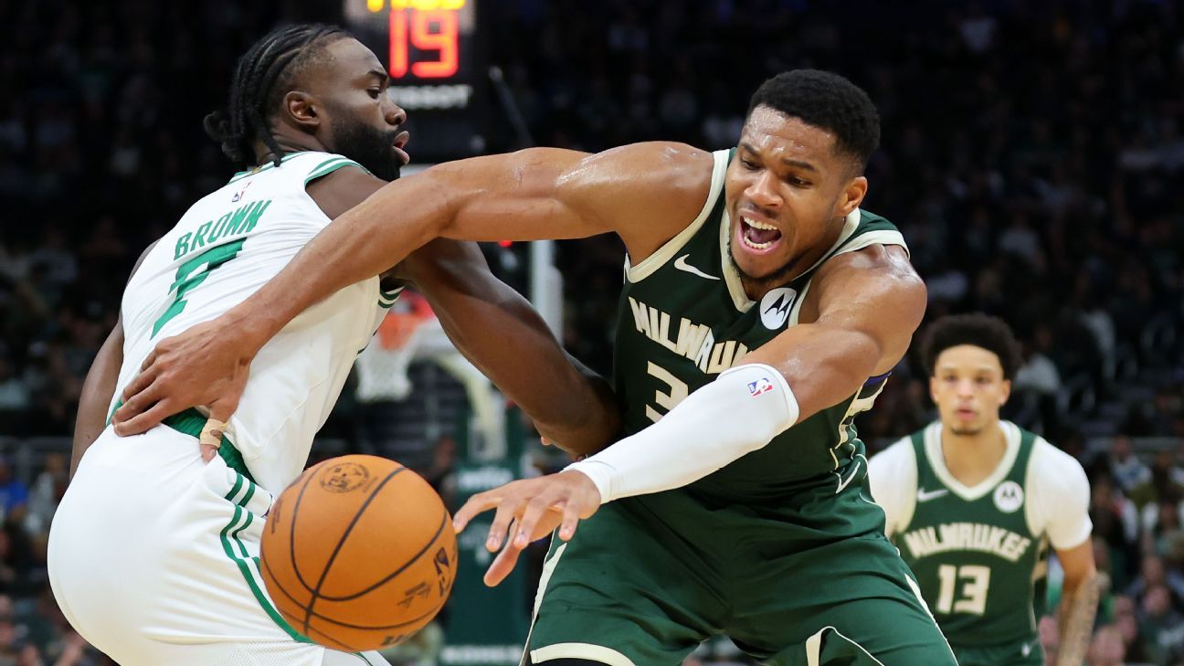 C's Brown calls Giannis 'child' after fake gesture