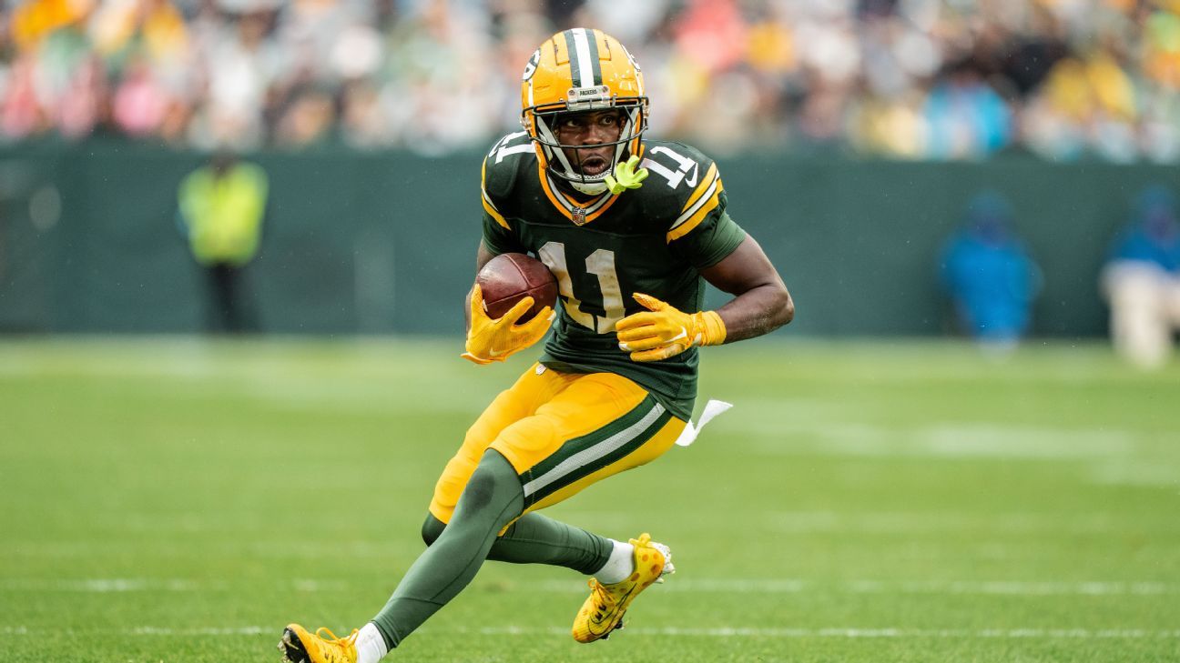 Packers WR Reed off IR, set for return vs. Bears