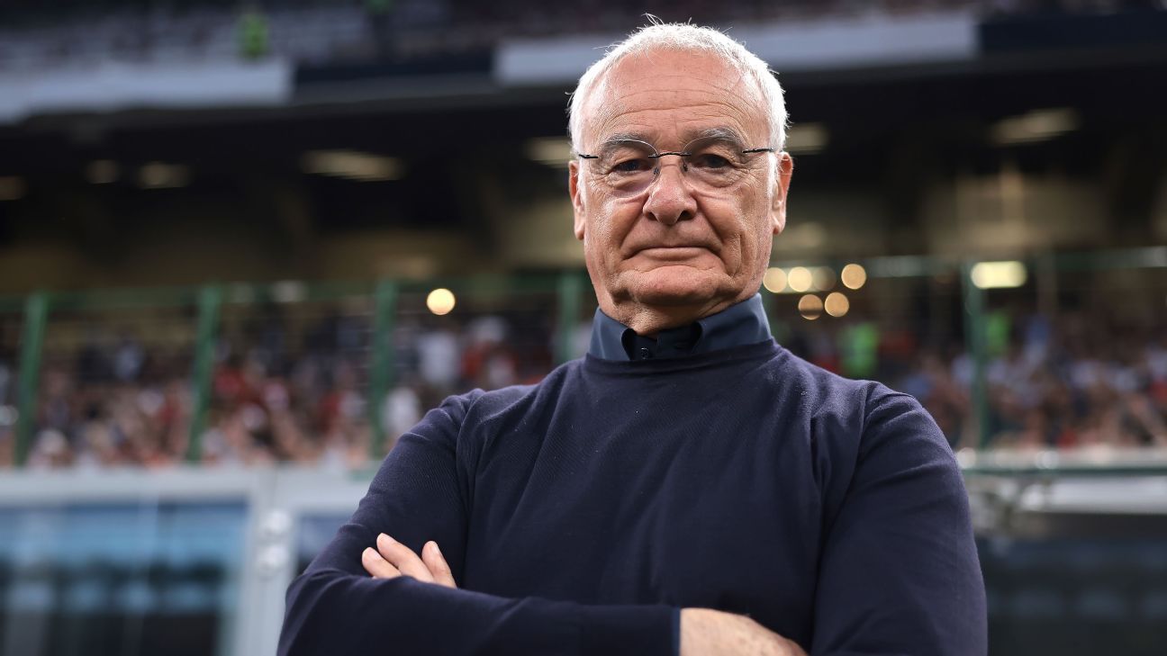 Ranieri becomes Roma's 3rd coach of season