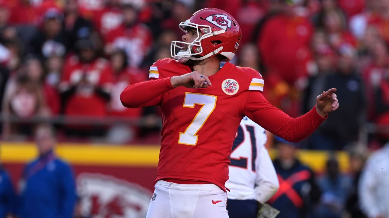 Sources: Chiefs' Butker to IR with knee injury