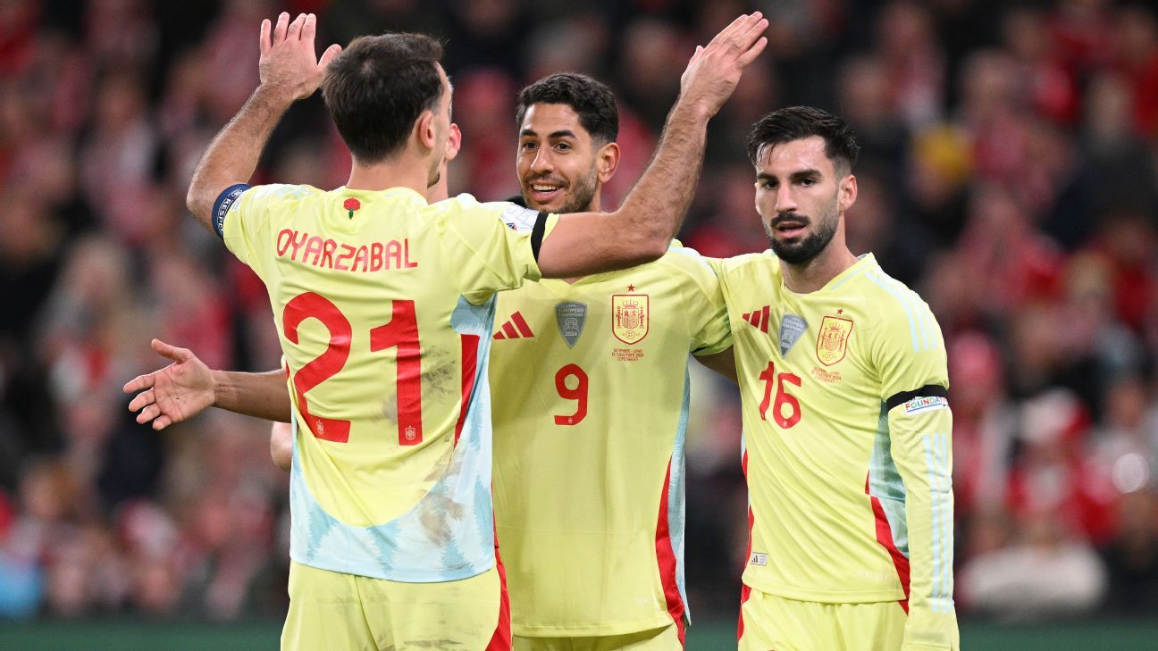 Espanha x Suíça: onde assistir ao vivo, horário, palpites e prováveis escalações do jogo da Nations League