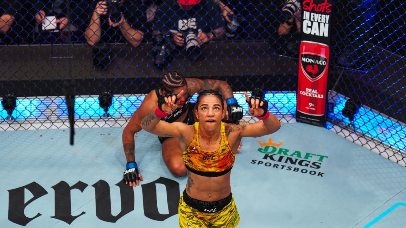 UFC 309: Viviane Araújo vence Karine Silva em ‘guerra’ de brasileiras
 #ÚltimasNotícias #Brasil
