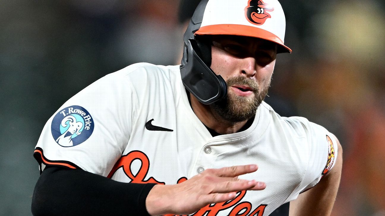 Orioles' Cowser has broken thumb, goes to IL