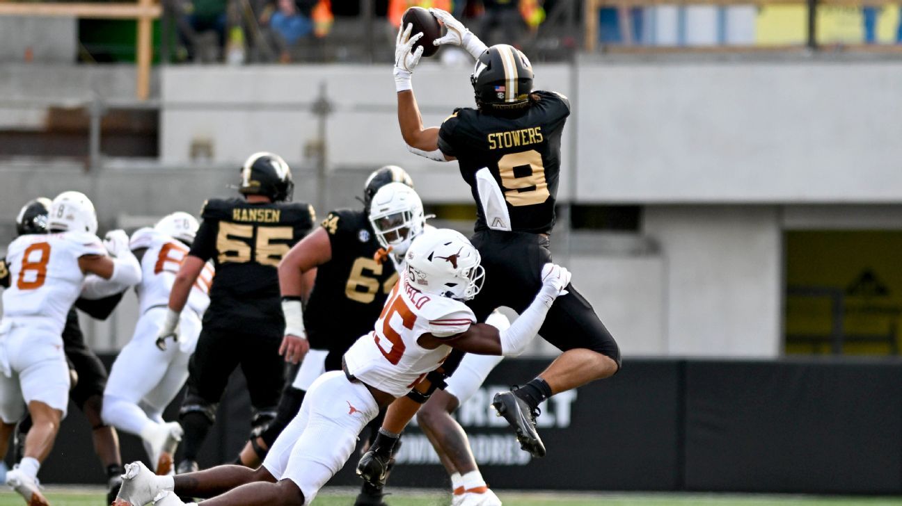 Eli Stowers, allSEC TE, to return to Vanderbilt for 2025 season ESPN