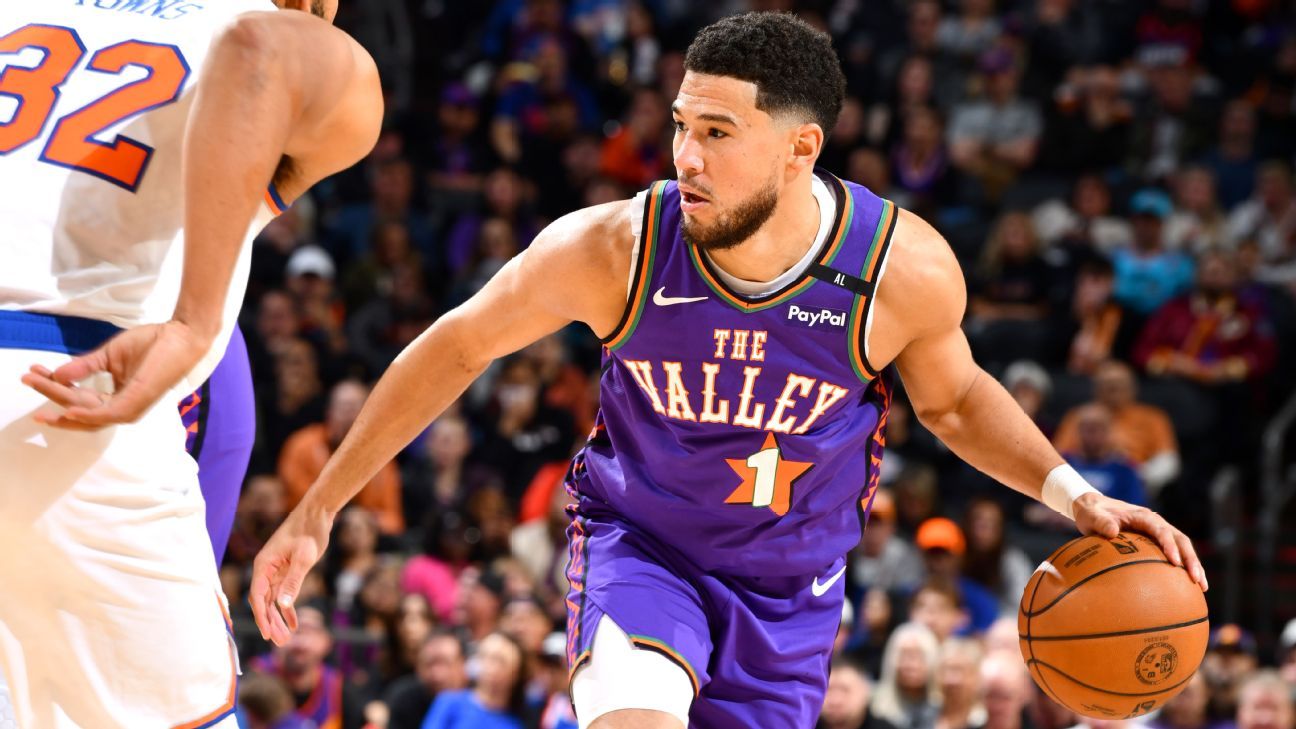 Suns' Booker (groin) to miss first game Saturday