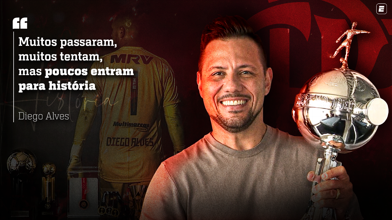 Grande Feito: Diego Alves exalta importância de entrar para história no futebol