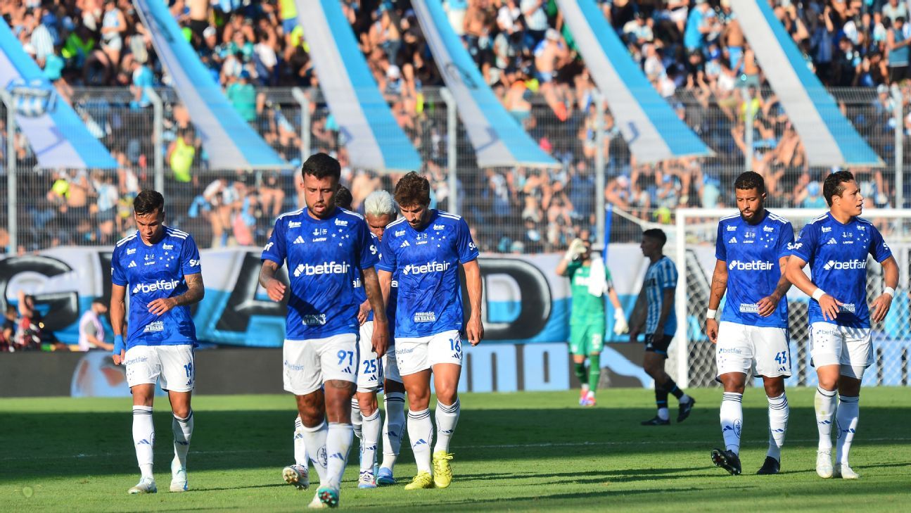 Cruzeiro sofre goleada do Racing e fica em segundo na Sul-Americana