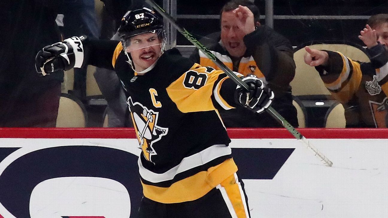 Pens' Crosby 21st NHL player to reach 600 goals