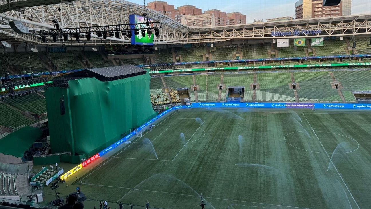 Operação de guerra garantiu Allianz liberado para Palmeiras x Botafogo antes de show