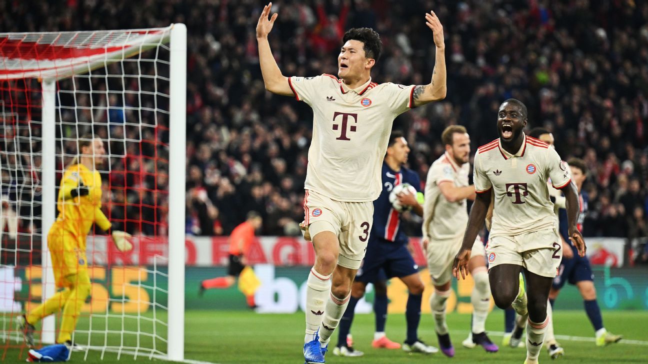 Champions League as it happened: Bayern compound PSG misery