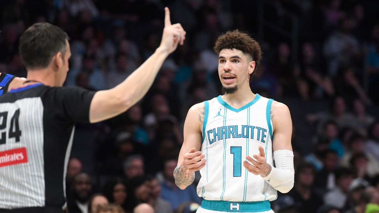 NBA trends LaMelo's fouls, Philly's magic number, more ESPN